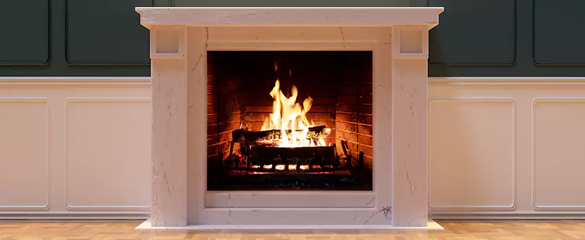 Decorative Electric Fireplace Installation in Bonita Springs, Florida