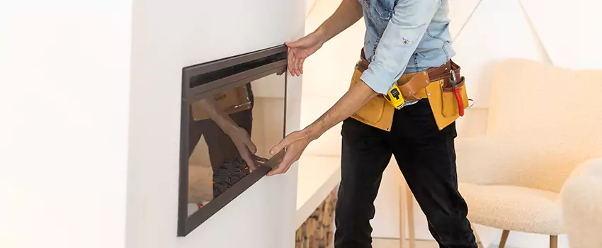 Metal Fireplace Installation in Bonita Springs, Florida