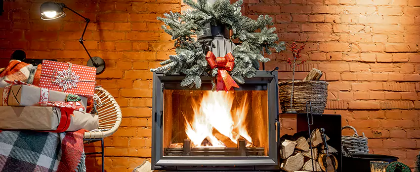 Travis Industries Linear Gas Fireplace Installation in Bonita Springs, Florida